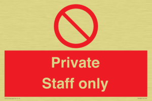 Private Staff Only